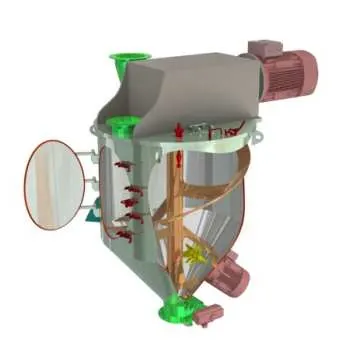 Amixon AM mixer with conical bottom