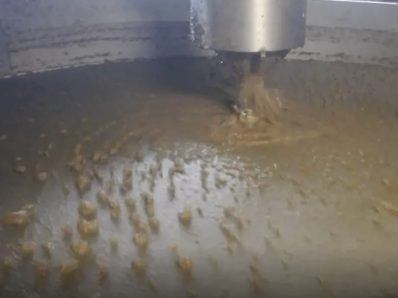 Olive oil waste water filtration
